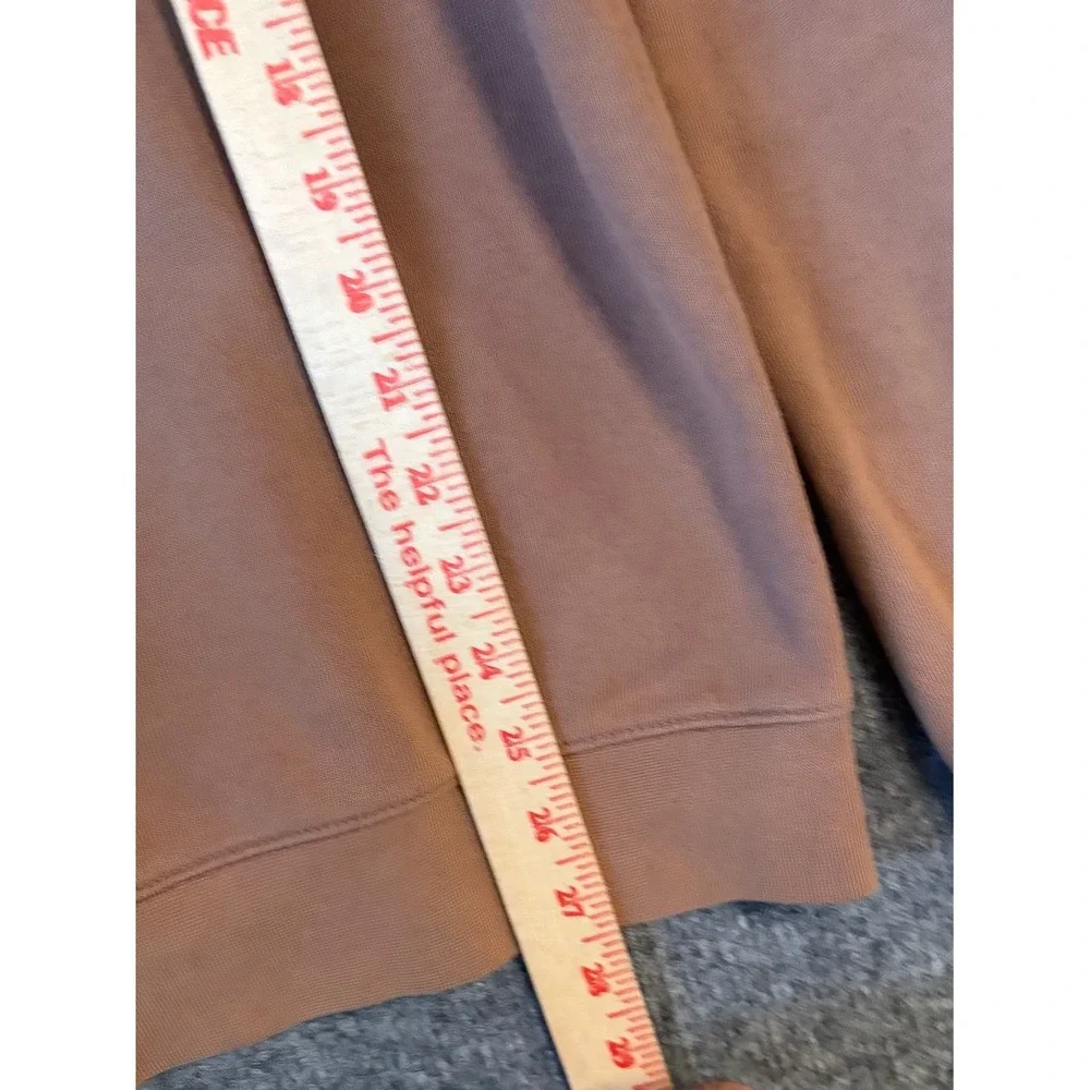 Jordan Flight Hoodie Mens Medium Orange DA9816-256 Essentials Sweatshirt